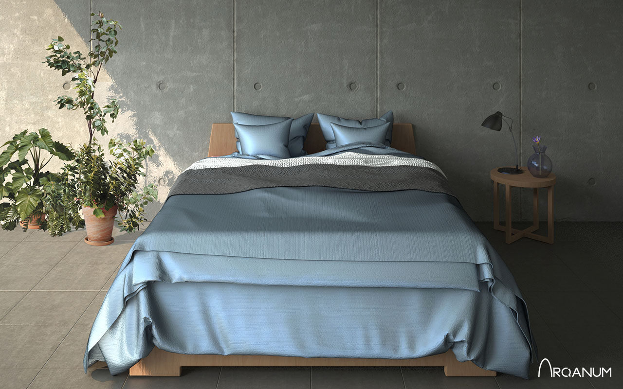 House in Barcelona, bedroom